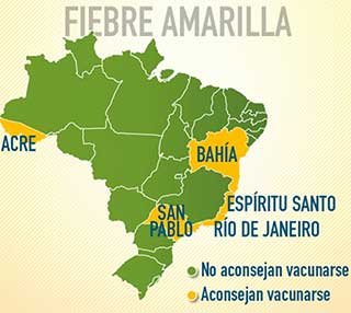 zona fiebre amarilla brasil